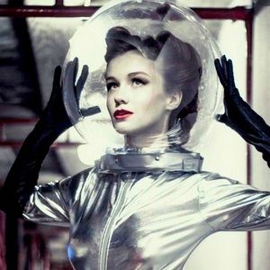 Halloween astronaut helmet